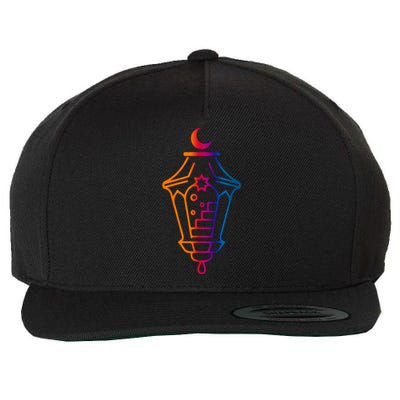 Ramadan Mubarak Gift Ramadan Arab Islam Muslim Wool Snapback Cap