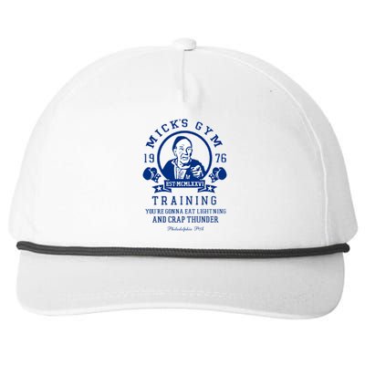 Rocky MickS Gym Training 1976 Snapback Five-Panel Rope Hat