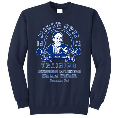 Rocky MickS Gym Training 1976 Tall Sweatshirt