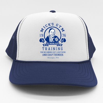 Rocky MickS Gym Training 1976 Trucker Hat