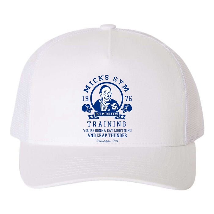 Rocky MickS Gym Training 1976 Yupoong Adult 5-Panel Trucker Hat