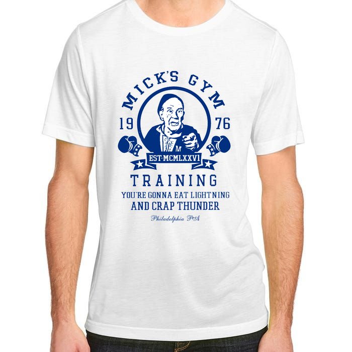 Rocky MickS Gym Training 1976 Adult ChromaSoft Performance T-Shirt