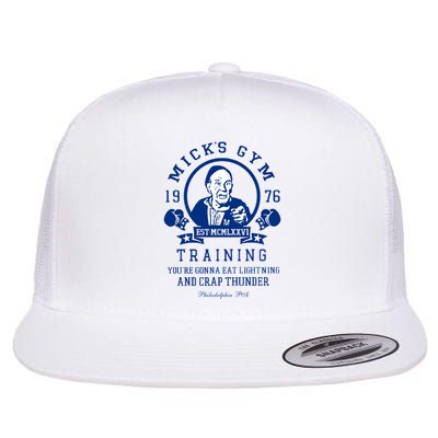 Rocky MickS Gym Training 1976 Flat Bill Trucker Hat