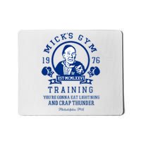 Rocky MickS Gym Training 1976 Mousepad