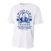 Rocky MickS Gym Training 1976 Performance Sprint T-Shirt