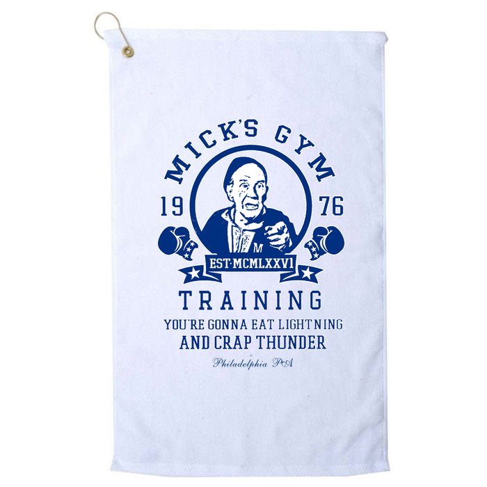 Rocky MickS Gym Training 1976 Platinum Collection Golf Towel