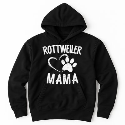 Rottweiler Mama Gift Dog Lover Apparel Pet Owner Rottie Mom Hoodie