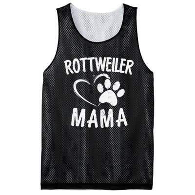 Rottweiler Mama Gift Dog Lover Apparel Pet Owner Rottie Mom Mesh Reversible Basketball Jersey Tank