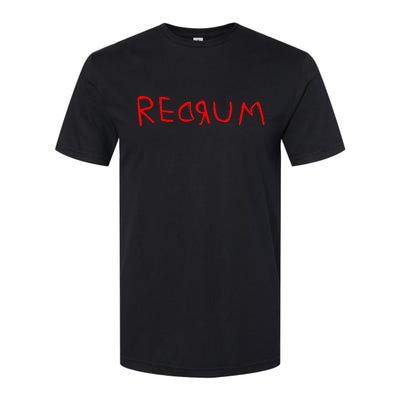 Redrum Mord Horror Movie Fan Softstyle CVC T-Shirt