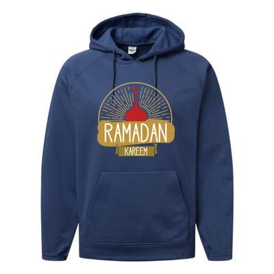 Ramadan Mubarak Happy Ramadan Muslim Gift Performance Fleece Hoodie