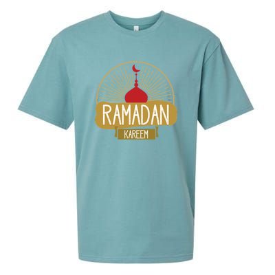 Ramadan Mubarak Happy Ramadan Muslim Gift Sueded Cloud Jersey T-Shirt