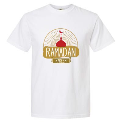 Ramadan Mubarak Happy Ramadan Muslim Gift Garment-Dyed Heavyweight T-Shirt