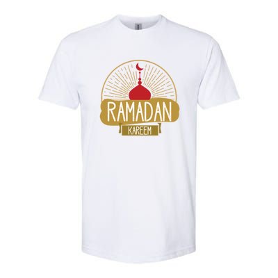 Ramadan Mubarak Happy Ramadan Muslim Gift Softstyle CVC T-Shirt