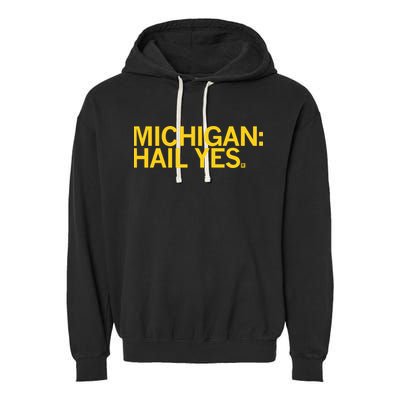Raygun Michigan Hail Yes Garment-Dyed Fleece Hoodie
