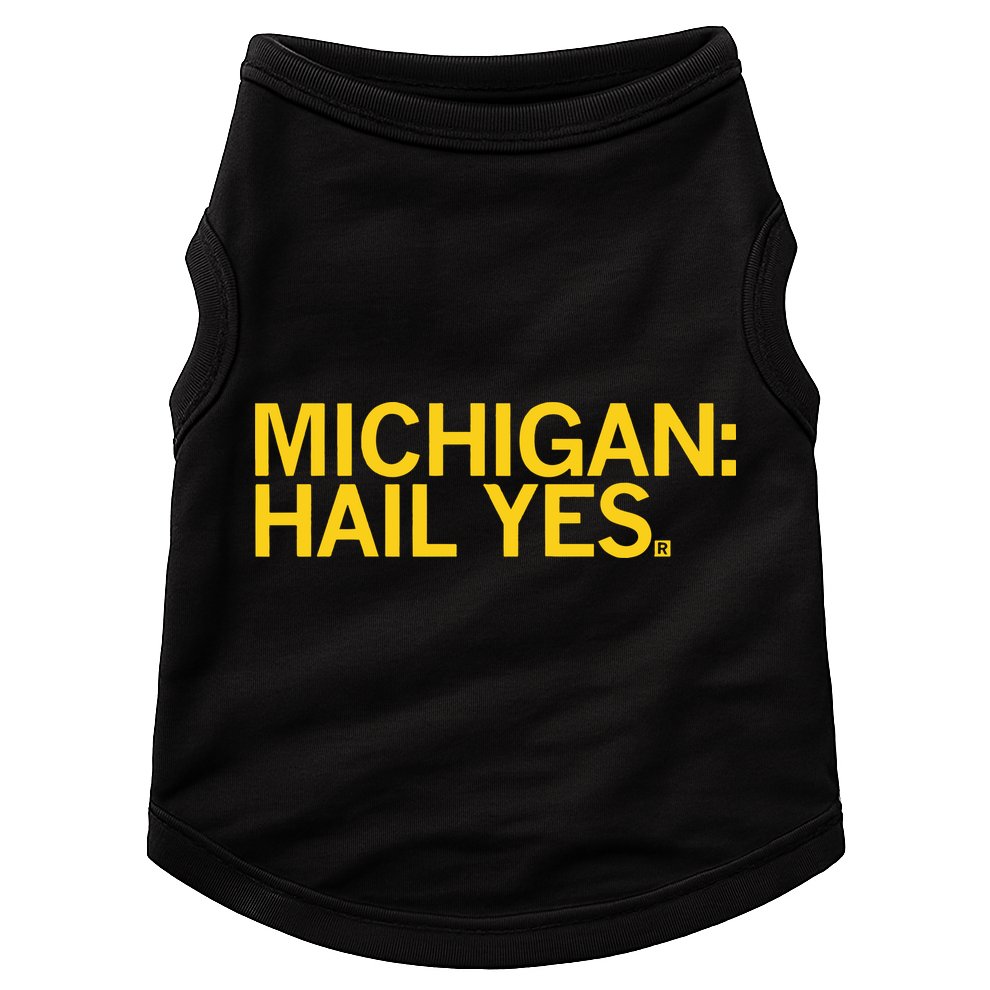 Raygun Michigan Hail Yes Doggie Tank