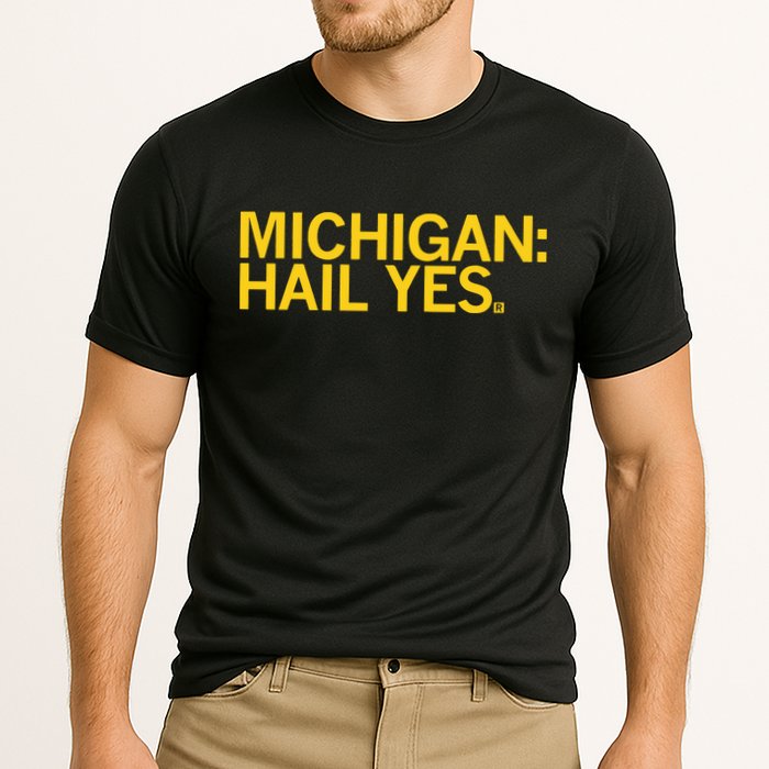 Raygun Michigan Hail Yes Cooling Performance Crew T-Shirt