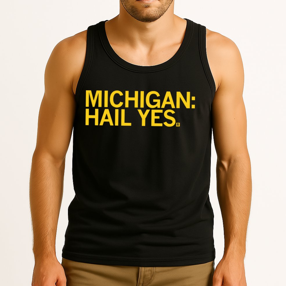 Raygun Michigan Hail Yes Tank Top