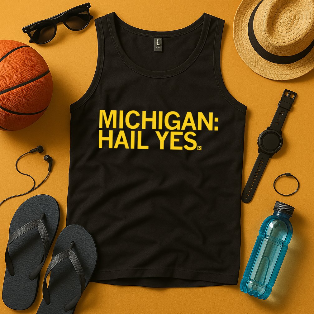 Raygun Michigan Hail Yes Tank Top