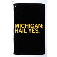 Raygun Michigan Hail Yes Golf Towel