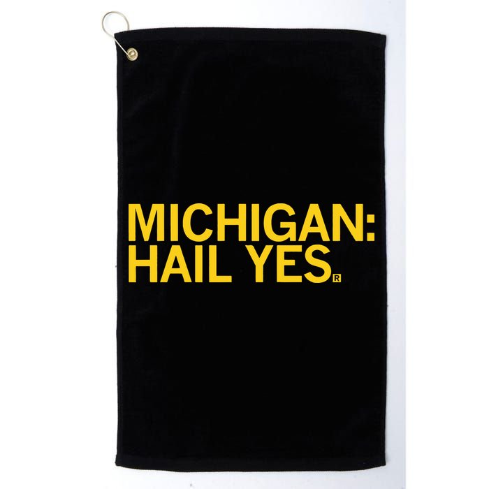 Raygun Michigan Hail Yes Golf Towel