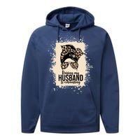 Raising My Husband Is Exhausting Performance Fleece Hoodie