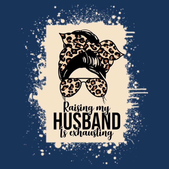 Raising My Husband Is Exhausting Cooling Performance Crew T-Shirt