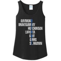 Raymond Montgomery Hutchinson Laporta Gibbs St Brown Ladies Essential Tank