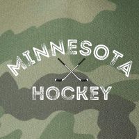 Retro Minnesota Hockey With Hockey Sticks Legacy Tie Dye Trucker Hat
