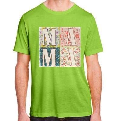 Retro Mama Happy Mother Day Family Matching Adult ChromaSoft Performance T-Shirt