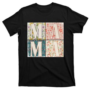 Retro Mama Happy Mother Day Family Matching T-Shirt