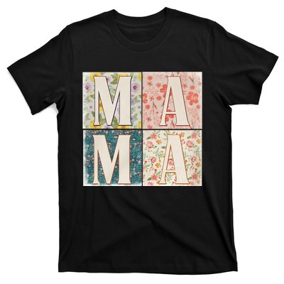 Retro Mama Happy Mother Day Family Matching T-Shirt