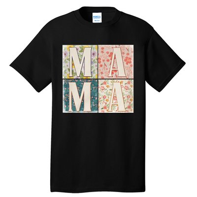 Retro Mama Happy Mother Day Family Matching Tall T-Shirt