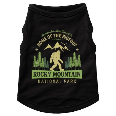 Rocky Mountain Hoodie National Park Vintage Colorado Bigfoot Doggie Tank