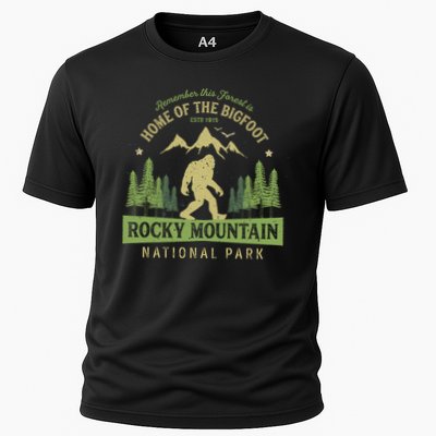Rocky Mountain Hoodie National Park Vintage Colorado Bigfoot Performance Shirt