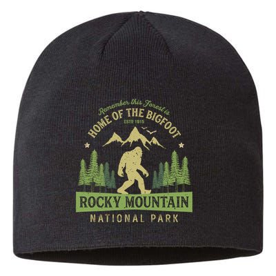 Rocky Mountain Hoodie National Park Vintage Colorado Bigfoot Sustainable Beanie