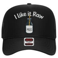 Raw Milk Homestead High Crown Mesh Back Trucker Hat