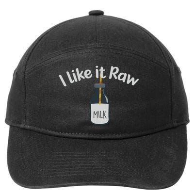 Raw Milk Homestead 7-Panel Snapback Hat