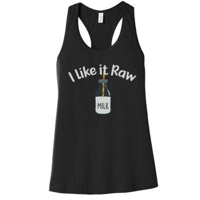 Raw Milk Homestead Women's Racerback Tank