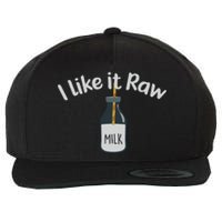 Raw Milk Homestead Wool Snapback Cap