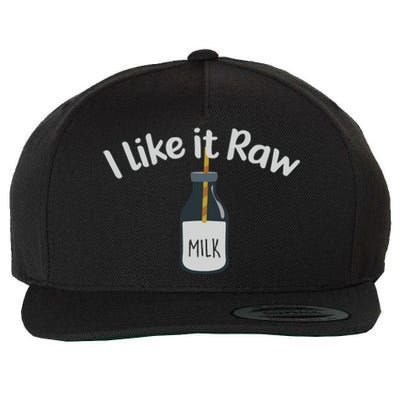 Raw Milk Homestead Wool Snapback Cap