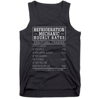 Refrigeration Mechanic Hourly Rate Tank Top