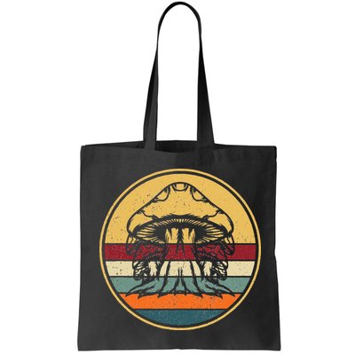 Retro Mushroom Hunter Fungi Foraging Vintage Mycologist Bag