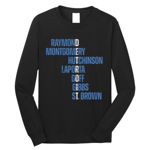 Raymond Montgomery Hutchinson Laporta Gibbs St Brown Long Sleeve Shirt