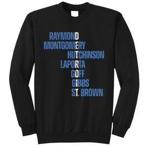 Raymond Montgomery Hutchinson Laporta Gibbs St Brown Sweatshirt