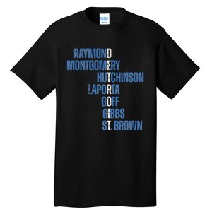 Raymond Montgomery Hutchinson Laporta Gibbs St Brown Tall T-Shirt