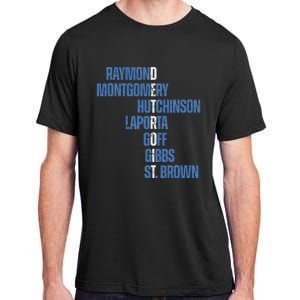 Raymond Montgomery Hutchinson Laporta Gibbs St Brown Adult ChromaSoft Performance T-Shirt