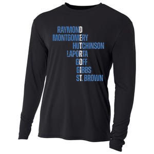 Raymond Montgomery Hutchinson Laporta Gibbs St Brown Cooling Performance Long Sleeve Crew