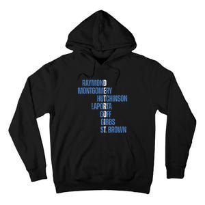 Raymond Montgomery Hutchinson Laporta Gibbs St Brown Tall Hoodie