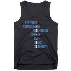 Raymond Montgomery Hutchinson Laporta Gibbs St Brown Tank Top