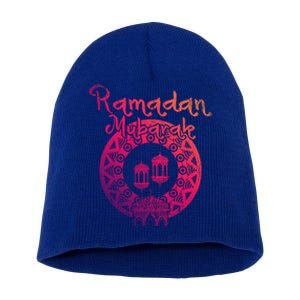 Ramadan Mubarak Islamic Celebration Muslim Ramadan Funny Gift Short Acrylic Beanie